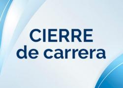Cierre de carrera Registros y Estadísticas de Salud
